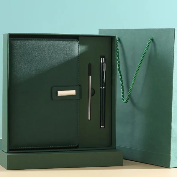 A5 Notebook, 16GB USB Drive & Metal Pen Professional Gift Set with Box & Bag - Image 6