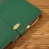 Executive A5 Notebook, PU & Metal Keychain, Metal Pen & 304 SS Water Bottle Gift Set with Box & Bag - Image 9