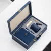 Elegant A5 Notebook, Metal Bookmark, Metal Pen & Tea Mug Gift Box Set