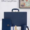 Elegant A5 Notebook, Metal Bookmark, Metal Pen & Tea Mug Gift Box Set - Image 10