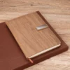 Professional A5 Notebook, Card Holder, PU & Metal Keychain & Metal Pen Gift Set with Box & Bag - Image 5