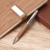 Professional A5 Notebook, Card Holder, PU & Metal Keychain & Metal Pen Gift Set with Box & Bag - Image 6