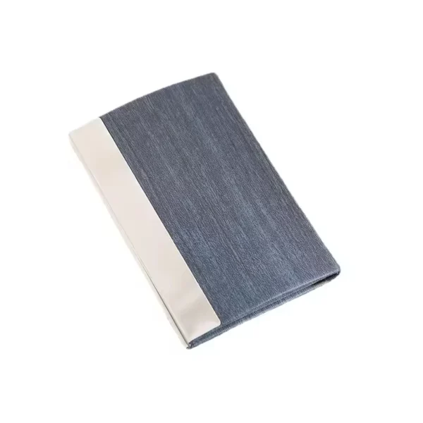 Professional A5 Notebook, Card Holder, PU & Metal Keychain & Metal Pen Gift Set with Box & Bag - Image 2
