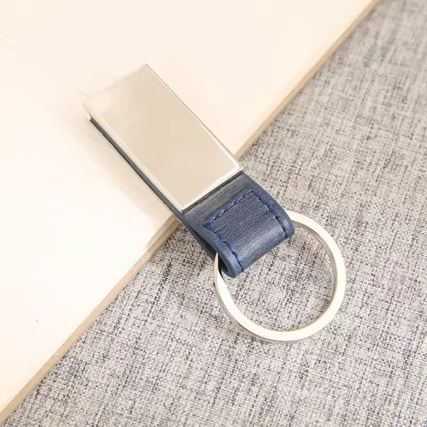 Professional A5 Notebook, Card Holder, PU & Metal Keychain & Metal Pen Gift Set with Box & Bag - Image 5