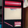 Premium 304 SS Water Bottle, A5 Notebook, PU & Metal Card Holder & Metal Pen Gift Box Set - Image 5