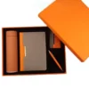 Premium 304 SS Water Bottle, A5 Notebook, PU & Metal Card Holder & Metal Pen Gift Box Set - Image 4