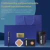 Unique Coffee Mug, Frog Power Bank, Metal Pen & Aroma Stone Deluxe Gift Set with Box & Bag - Image 5