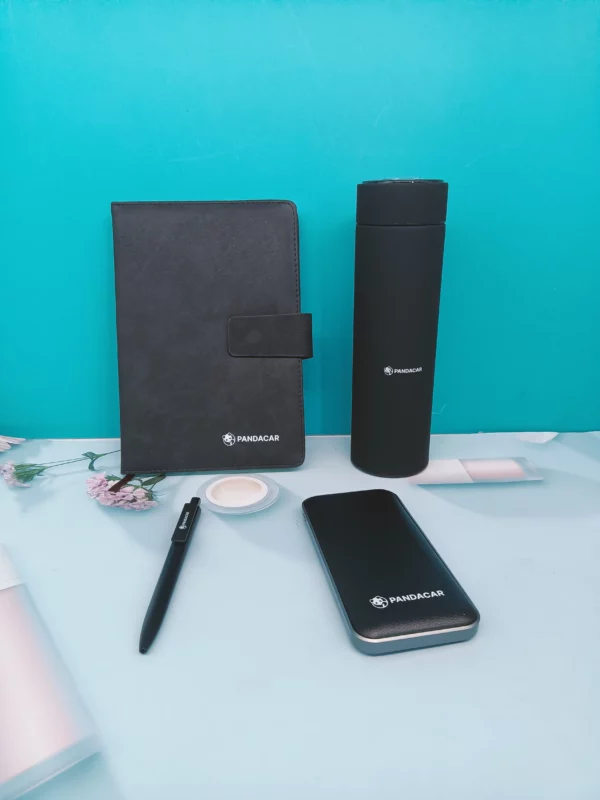 Ultimate Productivity Gift Set: 304 SS Bottle, A5 Notebook, 10000mAh PU Power Bank & Metal Pen with Box & Bag - Image 6