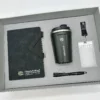 Coffee Lover's Desk Set: A5 Notebook, 304 SS Coffee Mug, Metal Pen & Card Strip Gift Set with Box & Bag - Image 5