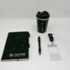Coffee Lover's Desk Set: A5 Notebook, 304 SS Coffee Mug, Metal Pen & Card Strip Gift Set with Box & Bag - Image 7