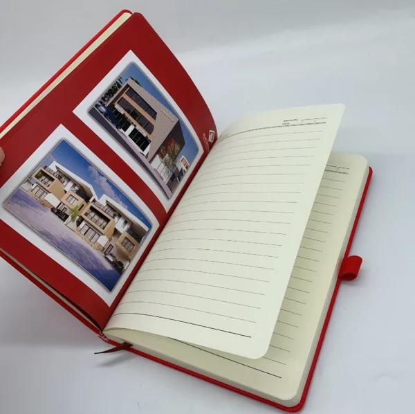 Premium A5 Notebook, 304 SS Coffee Mug, Metal Pen & PU & Metal Keychain Gift Set with Box & Bag - Image 9