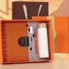 Elegant Wood Cover 304 SS Thermos, Metal Pen (Refill), 16GB USB Drive & A5 Notebook Gift Set with Box & Bag - Image 4
