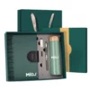 Elegant Wood Cover 304 SS Thermos, Metal Pen (Refill), 16GB USB Drive & A5 Notebook Gift Set with Box & Bag - Image 6