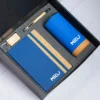 Everyday Carry Gift Set: A5 Notebook, 304 SS Bottle, Keychain & Pen with Box & Bag