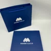Professional ID & Desk Set: A5 Notebook, Custom Badge, ID Card Holder with Reel & Metal Pen Gift Set with Box & Bag - Image 3