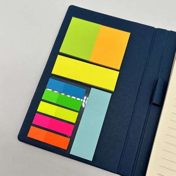 Professional ID & Desk Set: A5 Notebook, Custom Badge, ID Card Holder with Reel & Metal Pen Gift Set with Box & Bag - Image 6