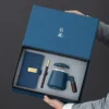Elegant A6 Notebook, Wooden Pen, Bookmark, Ceramic Cup & 16GB Metal USB Drive Gift Box Set - Image 6