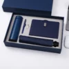 Professional On-the-Go Gift Set: 304 SS Bottle, 16GB Type-C/PC USB, Metal Pen, Automatic Umbrella & A5 Notebook with Box & Bag - Image 9
