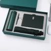 Professional On-the-Go Gift Set: 304 SS Bottle, 16GB Type-C/PC USB, Metal Pen, Automatic Umbrella & A5 Notebook with Box & Bag - Image 10