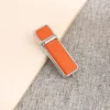 Stylish Metal & PU Keychain, 16GB PU/Metal USB, PU Pen, Card Holder & A5 Loose-Leaf Notebook Gift Set with Box & Bag - Image 9