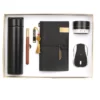 Versatile Tech & Hydration Gift Set: 304 SS Bottle, 16GB USB, Wood Pen, Wireless Mouse, Speaker & A6 Account Notebook with Box & Bag - Image 2