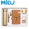 Versatile Tech & Hydration Gift Set: 304 SS Bottle, 16GB USB, Wood Pen, Wireless Mouse, Speaker & A6 Account Notebook with Box & Bag - Image 6