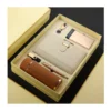 Premium Executive Tech Gift Set: 304 SS Bottle, 16GB USB, Metal Pen, PU & Metal Keychain, 10000mAh Power Bank & A5 Notebook with Box & Bag - Image 8