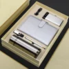 Premium Executive Tech Gift Set: 304 SS Bottle, 16GB USB, Metal Pen, PU & Metal Keychain, 10000mAh Power Bank & A5 Notebook with Box & Bag - Image 10