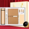 Compact Tech & Hydration Gift Set: 304 SS Bottle, 16GB Type-C/PC USB, Metal Pen, Wireless Speaker, 5000mAh Power Bank & A5 Notebook with Box & Bag