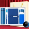 Compact Tech & Hydration Gift Set: 304 SS Bottle, 16GB Type-C/PC USB, Metal Pen, Wireless Speaker, 5000mAh Power Bank & A5 Notebook with Box & Bag - Image 2