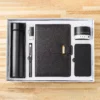 Compact Tech & Hydration Gift Set: 304 SS Bottle, 16GB Type-C/PC USB, Metal Pen, Wireless Speaker, 5000mAh Power Bank & A5 Notebook with Box & Bag - Image 5