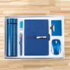 Comprehensive Desk & Tech Gift Set: 304 SS Bottle, 16GB Type-C/PC USB, Metal Pen, PU/Metal Card Holder, Wireless Mouse & A5 Notebook with Box & Bag - Image 8