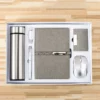 Comprehensive Desk & Tech Gift Set: 304 SS Bottle, 16GB Type-C/PC USB, Metal Pen, PU/Metal Card Holder, Wireless Mouse & A5 Notebook with Box & Bag - Image 9