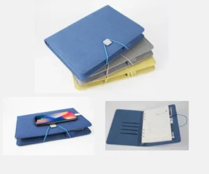 Cheap power bank notebook simple smart notebook gifts