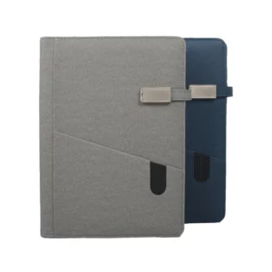 Notebook with pocket and calculator high end gifts
