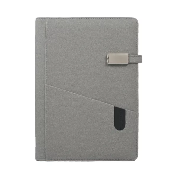 Notebook with pocket and calculator high end gifts - Image 3