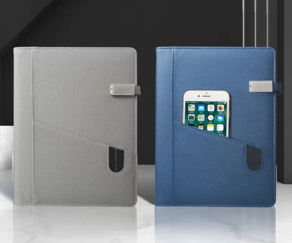 Notebook with pocket and calculator high end gifts - Image 5