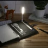Lamp smartnotebook, 8,000mAh power bank notebook with loose-leaf inner pages - Image 6