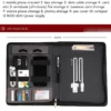 A4 file with power bank mutifunctional power bank notebook - Image 6
