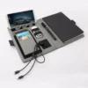 Mutifunctional power bank notebook with removable notepad