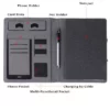 Mutifunctional power bank notebook with removable notepad - Image 3