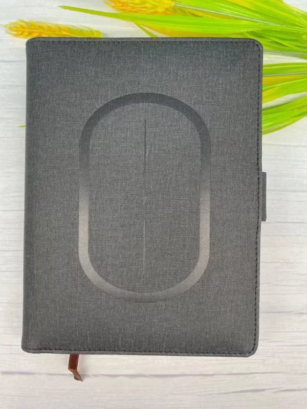 Mutifunctional power bank notebook with removable notepad - Image 4