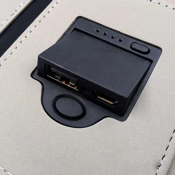 Mutifunctional power bank notebook with removable notepad - Image 8