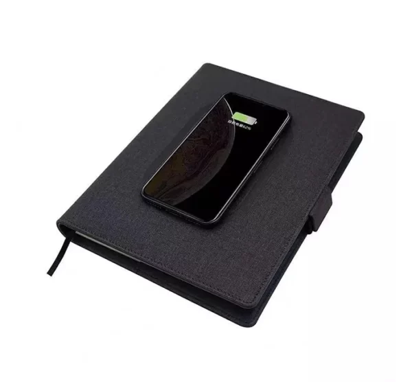Mutifunctional power bank notebook with removable notepad - Image 10