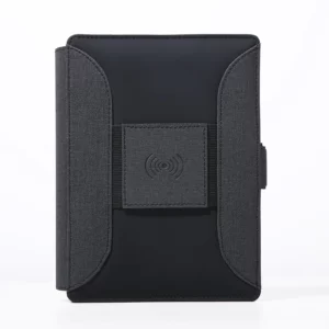 Mutifunctional power bank notebook with removable notepad