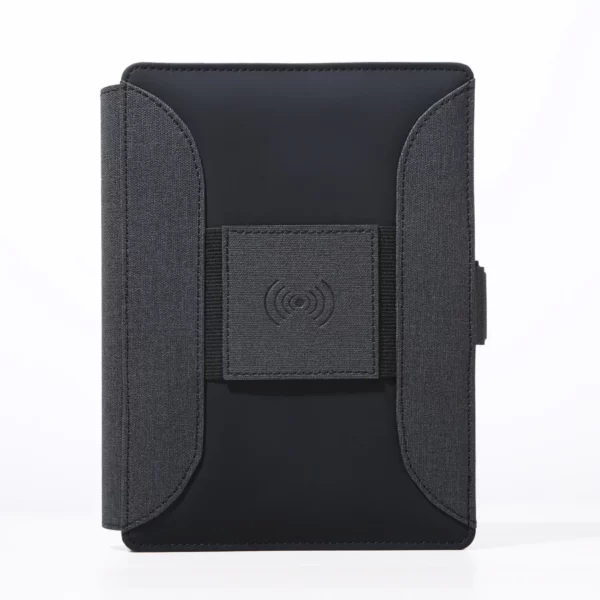 Mutifunctional power bank notebook with removable notepad