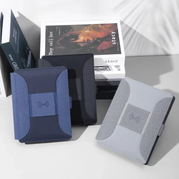 Mutifunctional power bank notebook with removable notepad - Image 4