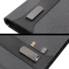 A4 file with light up logo, U flash drive, mutifunctional power bank notebook - Image 7