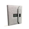 Power bank notebook with clock, 8,000mAh buid-in power bank - Image 3