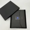 High quality gifts VIP gifts power bank notebook with gift box and bag
